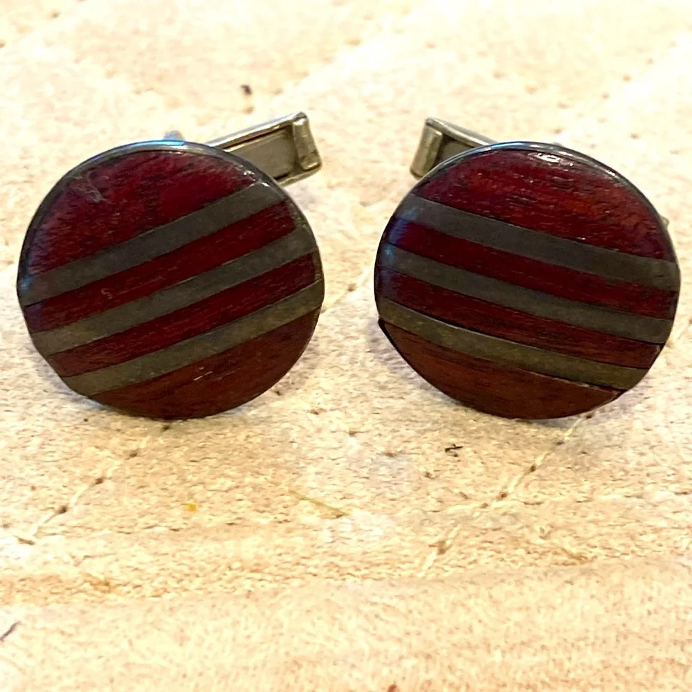 Vintage Round Cufflinks